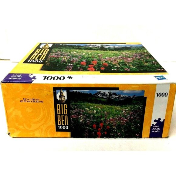 Big Ben Mount Rainer" Washington 1000 Piece Jigsaw Puzzle 2010 20" 1/2 X 20" - Picture 3 of 5